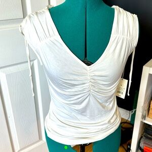 Woman’s white shirt